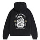 "What's Stoppin' You?" Hoodie Washed Black